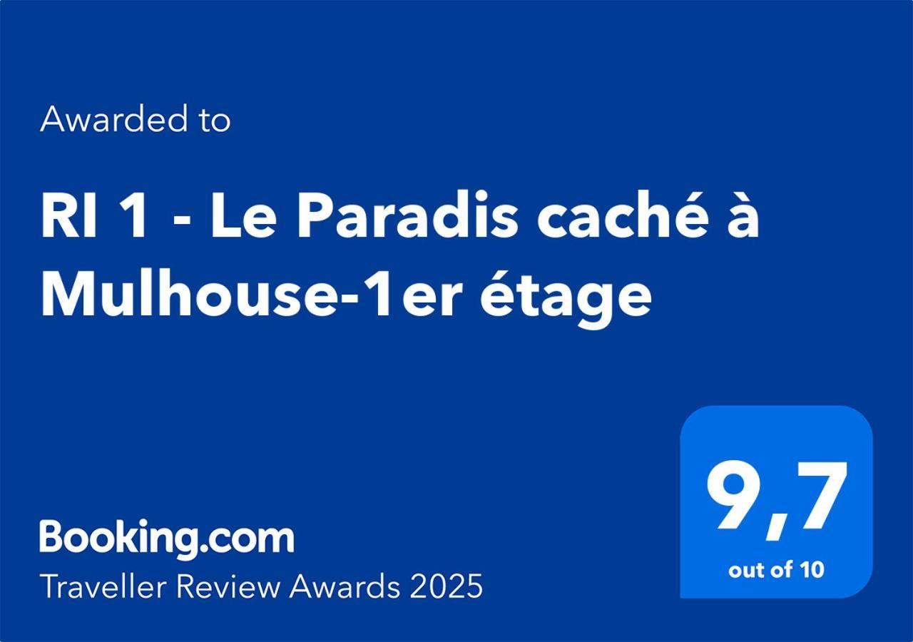 Ri 1 - F3 Le Paradis Cache A Mulhouse-1 A 5 Personnes エクステリア 写真